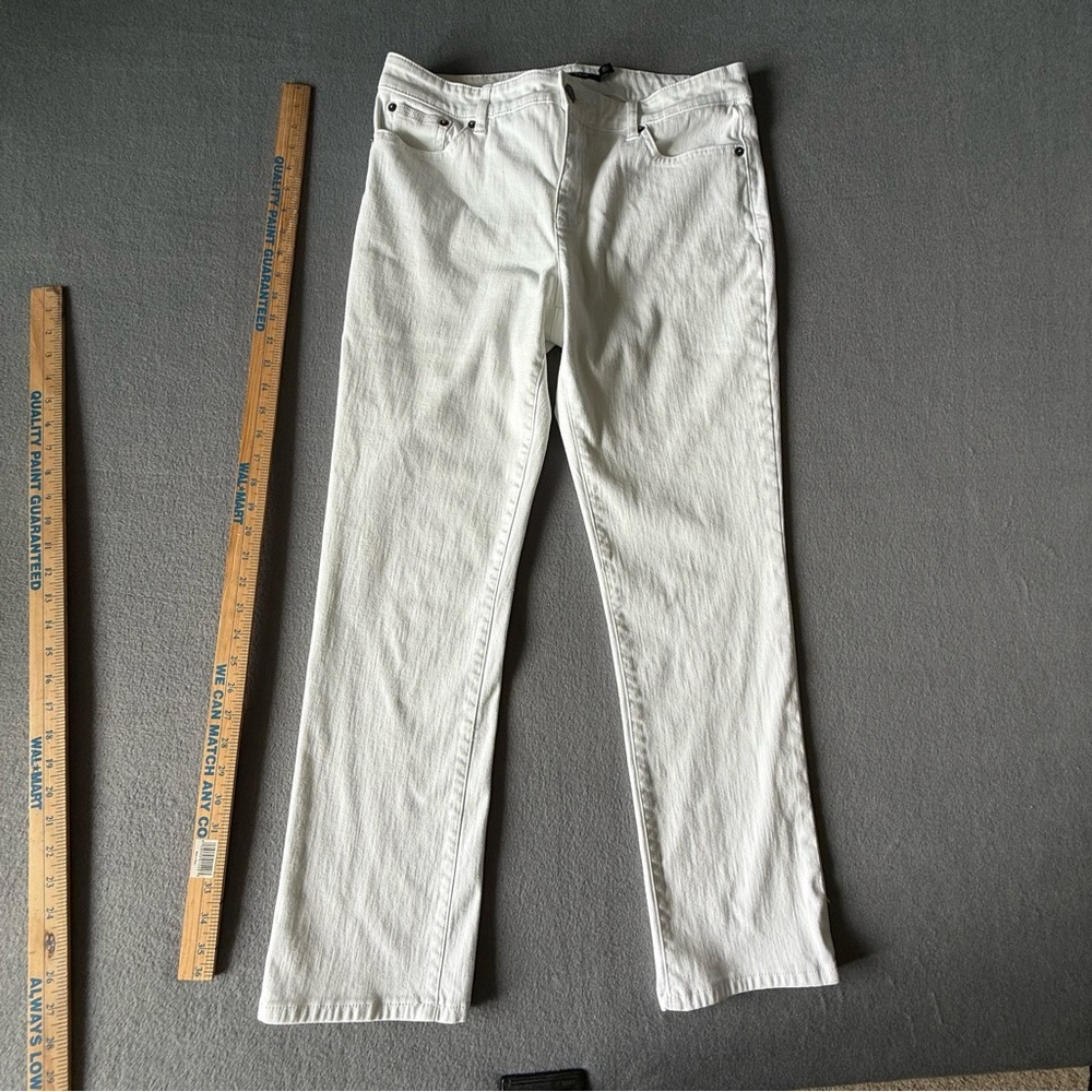 Lauren Ralph Lauren Modern Straight Curvy White Pants size‎ 10 - Picture 4 of 14